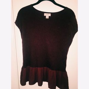 MAROON LOFT T-SHIRT